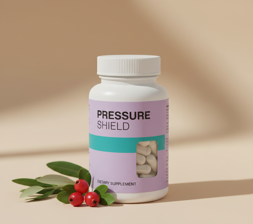 Pressure Shield — balení doplňku stravy